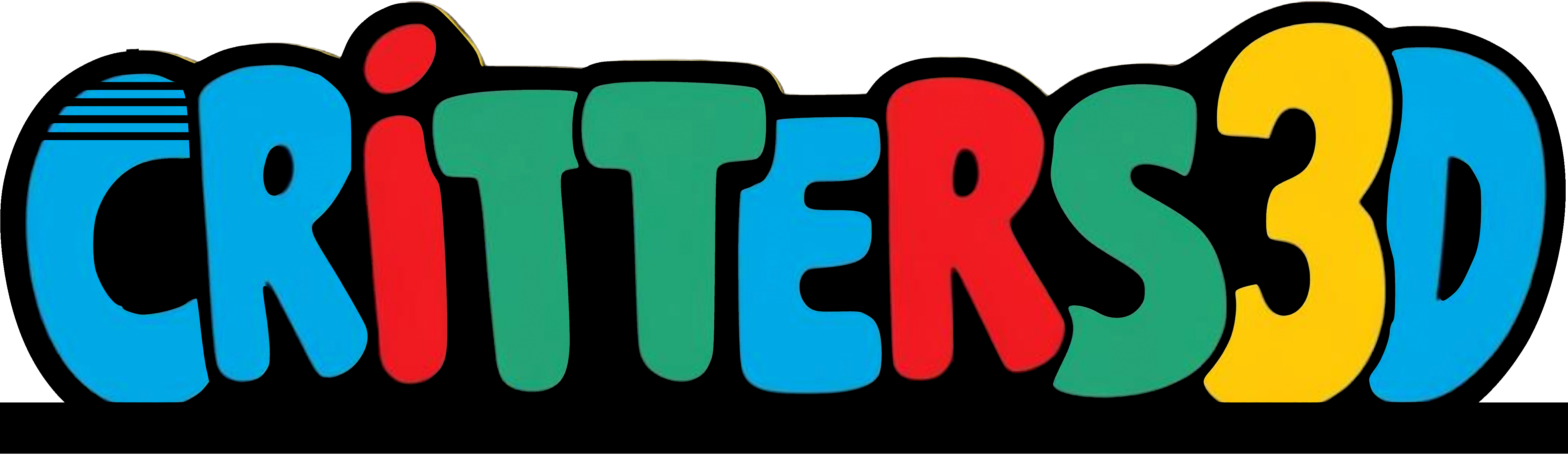 Critters3D logo – 3D printed articulated animal toys and dragons