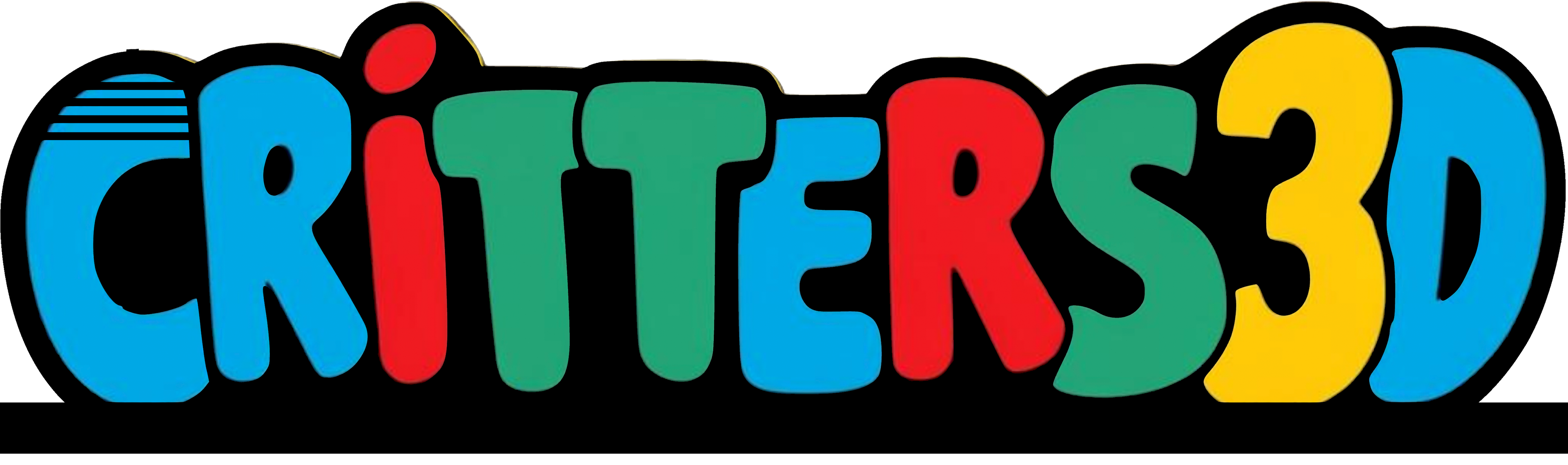 Critters3D logo – 3D printed articulated animal toys and dragons